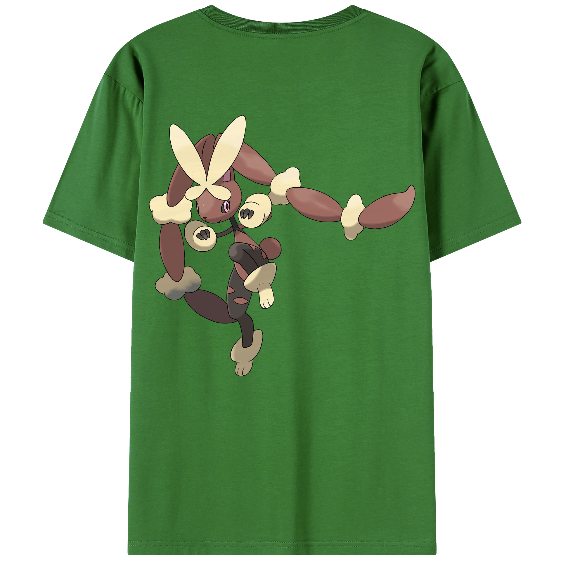 （画像用） ポケットモンスター Pokémon レディース半袖Tシャツ(バックプリント)